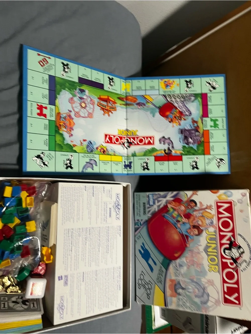 Monopoly junior board